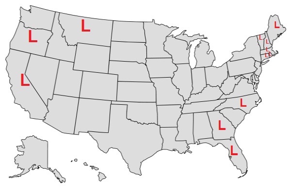 States of Licensure